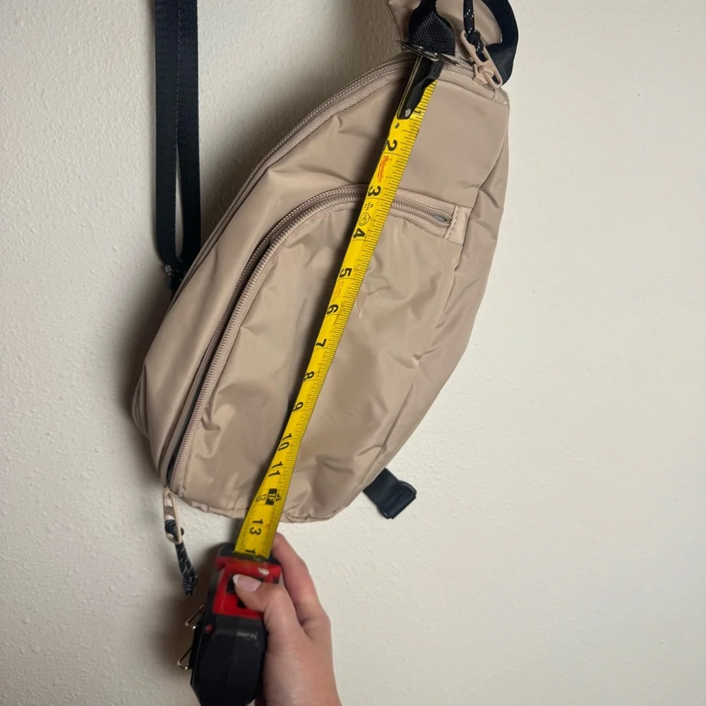 Puma myriad Beige Sling Backpack for Men or women crossbody bag belt bag‎